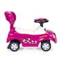 Masinuta Ride-On pentru copii, Multistore, Quick Coupe, cu melodii si clanxon, spatar si balustrade de protectie, volan multimedia si maner de ghidare, Violet - 2