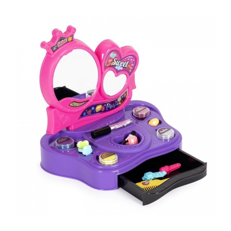 Masuta cu accesorii pentru make-up si tatuaje Ecotoys HC577340