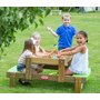 Little Tikes - Masuta de picnic 2 in 1 din lemn - 4