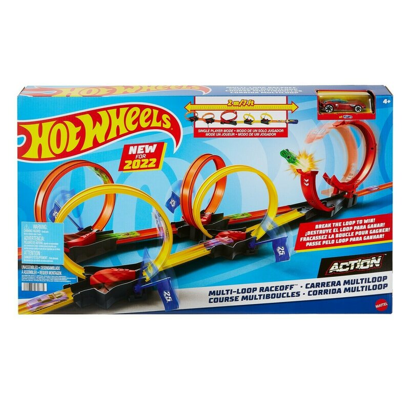 Mattel - HOT WHEELS ACTION PISTA BUCLELOR DUBLE