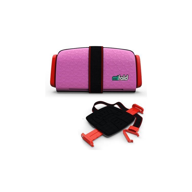 Mifold - booster pentru copii grab and go, 3.5 - 12 ani, roz