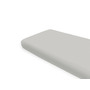 Cearceaf cu elastic, MimiNu, Pentru pat 160x80 cm,  Din bumbac certificat Oeko Tex Standard 100, Colectia Royal, Grey - 1