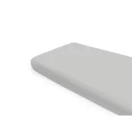 Cearceaf cu elastic, MimiNu, Pentru pat 160x80 cm,  Din bumbac certificat Oeko Tex Standard 100, Colectia Royal, Grey