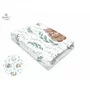 Cearceaf cu elastic, MimiNu, Pentru patut co-sleeper, Leonie, Dimensiune 83 x 50 cm, Din bumbac certificat Oeko Tex Standard 100, Lulu Natural - 3