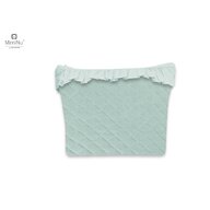 MimiNu - Geanta matlasata pentru cosmetice, 30x24 cm, Cold Mint