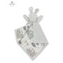 Jucarie textila, MimiNu, Lanka, Pentru bebelusi, Moale, Cu doua fete, 45 x 27 cm, Materiale certificate Oeko Tex Standard 100, Forest - 1