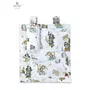 Organizator pentru patut si leagan, MimiNu, Din bumbac certificat Oeko Tex Standard 100, 3 compartimente, 53x46 cm, Design, Pirates Blue - 4