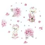 Protectie laterala, MimiNu, Pentru patut bebe, Tip Bumper impletit, Din bumbac, Din materiale certificate Oeko Tex Standard 100, Lungime 220 cm, Pink Ballerina - 5