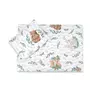 Set pentru carucior, MimiNu, Cu pernuta si paturica, Cu huse detasabile si lavabile, Din bumbac certificat Oeko Tex Standard 100, Lulu Natural
