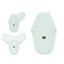 Sistem de infasare, MimiNu, Pentru bebe, 0 - 3 luni, Din tesatura thermofrotte, Cold Mint - 1
