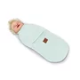 Sistem de infasare, MimiNu, Pentru bebe, 0 - 3 luni, Din tesatura thermofrotte, Cold Mint - 3