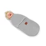 Sistem de infasare, MimiNu, Pentru bebe, 0 - 3 luni, Din tesatura thermofrotte, Grey - 3