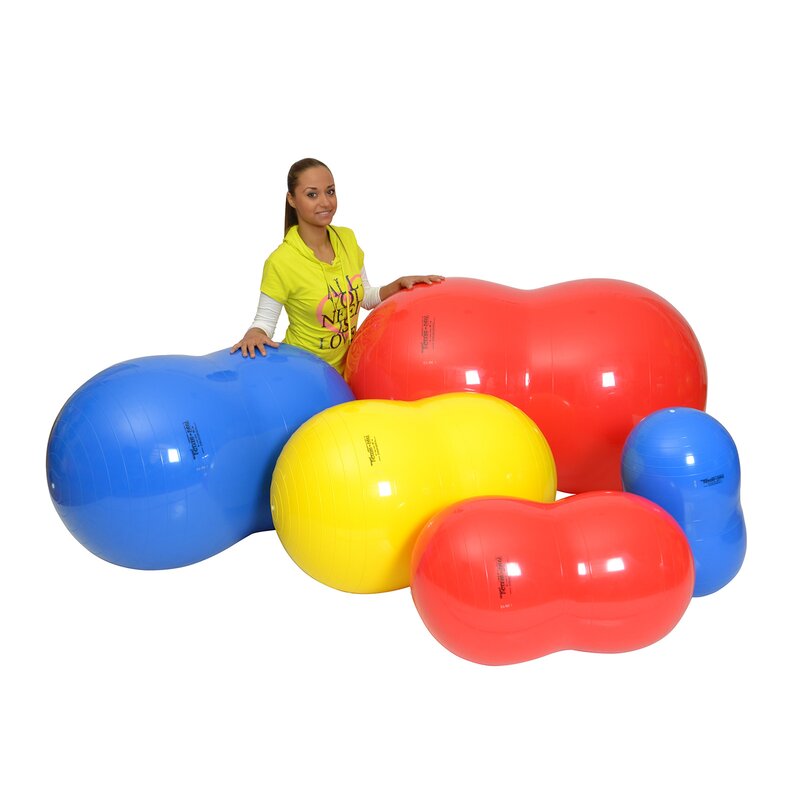 Gymnic - minge fizioterapeutica aluna physio diametru 30 cm, albastru