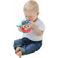 Minge cu activitati, Playgro, Pentru bebelusi, Cu diferite texturi si suprafete, 11.5 cm, Explore-a-Ball