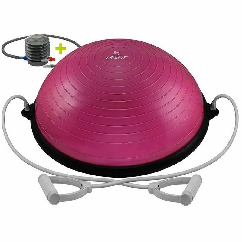 Dhs - Minge echilibru Bosu Ball 58cm Bordo