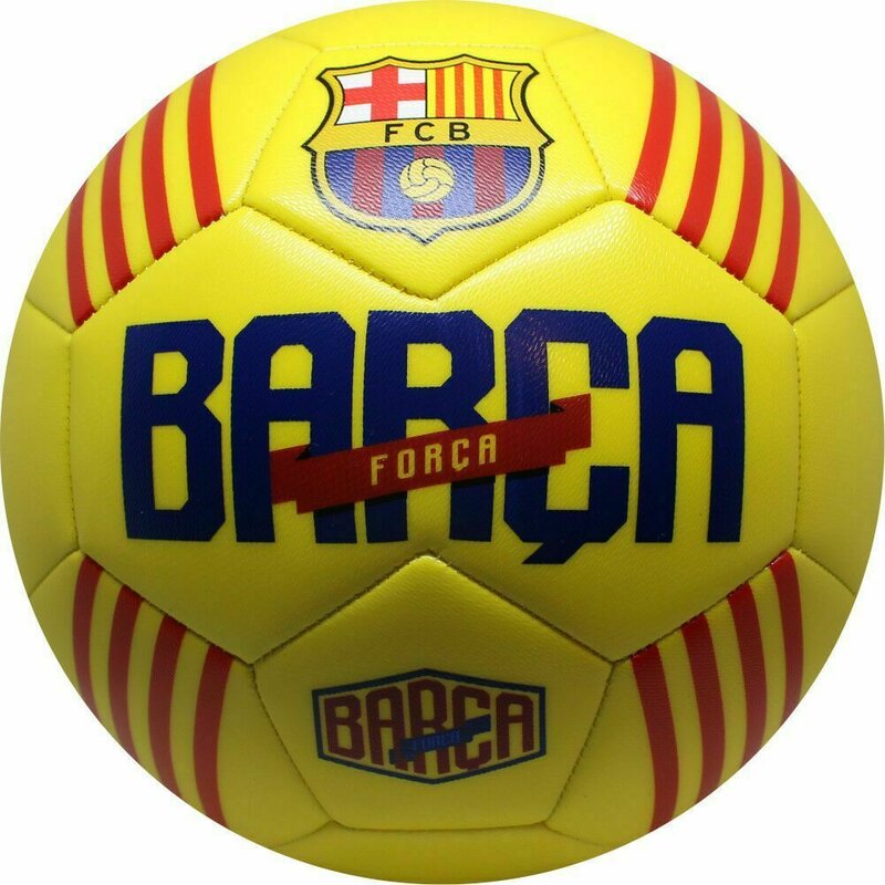 Minge de fotbal Marimea 5 Catalunya Fc Barcelona, Galben