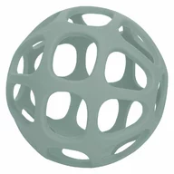 Minge, Free2Play, Pentru dentitie, Moale, Din silicon alimentar, Fara BPA, Dezvolta abilitatile motorii si coordonarea ochi-mana, Usor de curatat, Diametru 11 cm, 0 luni+, Green