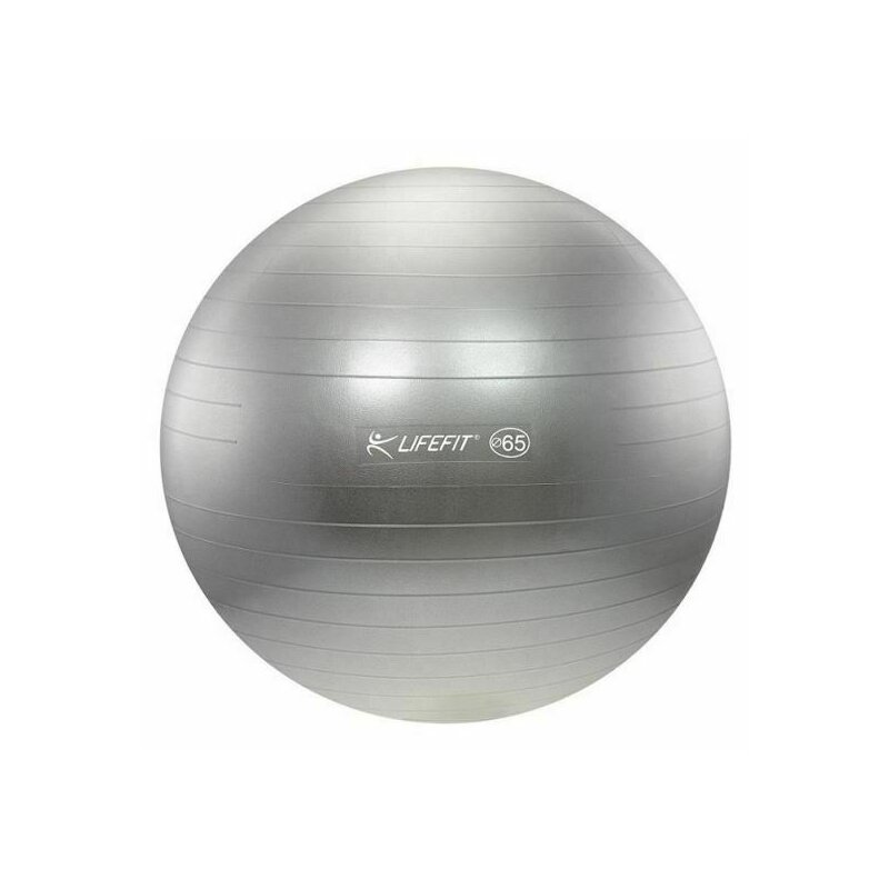 Dhs - minge gimnastica 65 cm argintiu