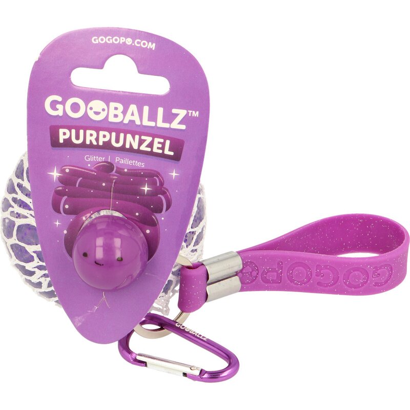 Keycraft - minge tip strugure cu sclipici gooballz, mov