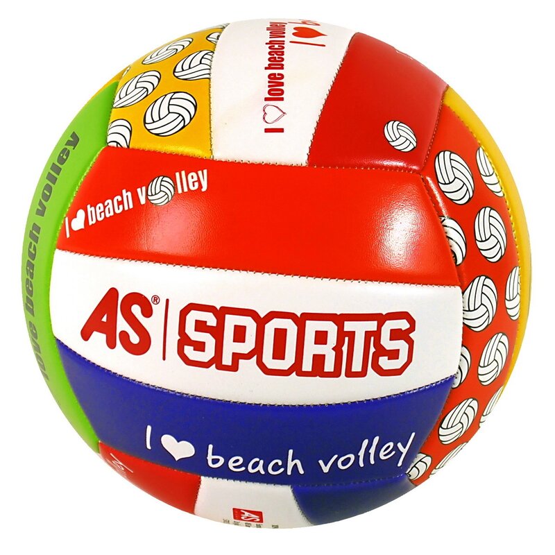 AS - Minge de volei I love beach, Multicolor