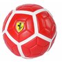 Mingie de fotbal Ferrari, marimea 5, rosu / alb - 1