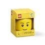 Cutie depozitare jucarii, Baiat Mini LEGO Faces - 2