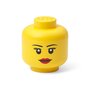 Cutie depozitare jucarii, Fata Mini LEGO Faces - 1