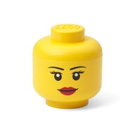 Cutie depozitare jucarii, Fata Mini LEGO Faces
