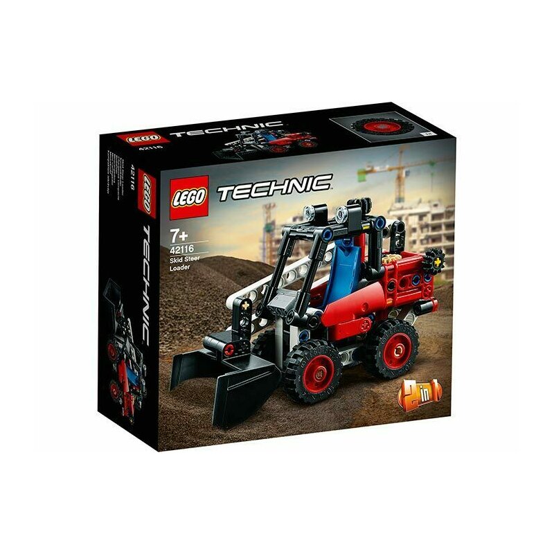 Lego - set de constructie mini incarcator frontal ® technic, pcs 139