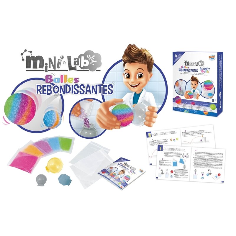 Buki france - mini laboratorul de mingi saltarete