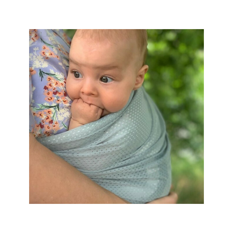 Mini Sling Mesh Cool Air - Minimonkey - Sage