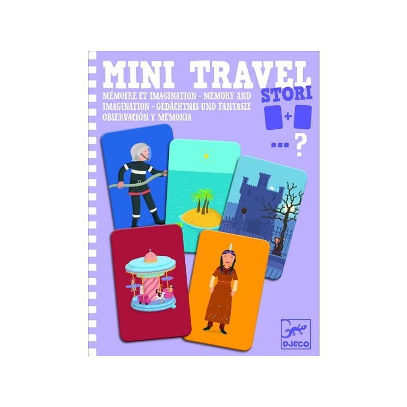 Djeco - joc de memorie si imaginatie mini travel