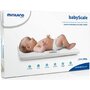 Cantar electronic, Miniland, Babyscale, Pana in 20 kg, Cu functia Hold, Alb - 3