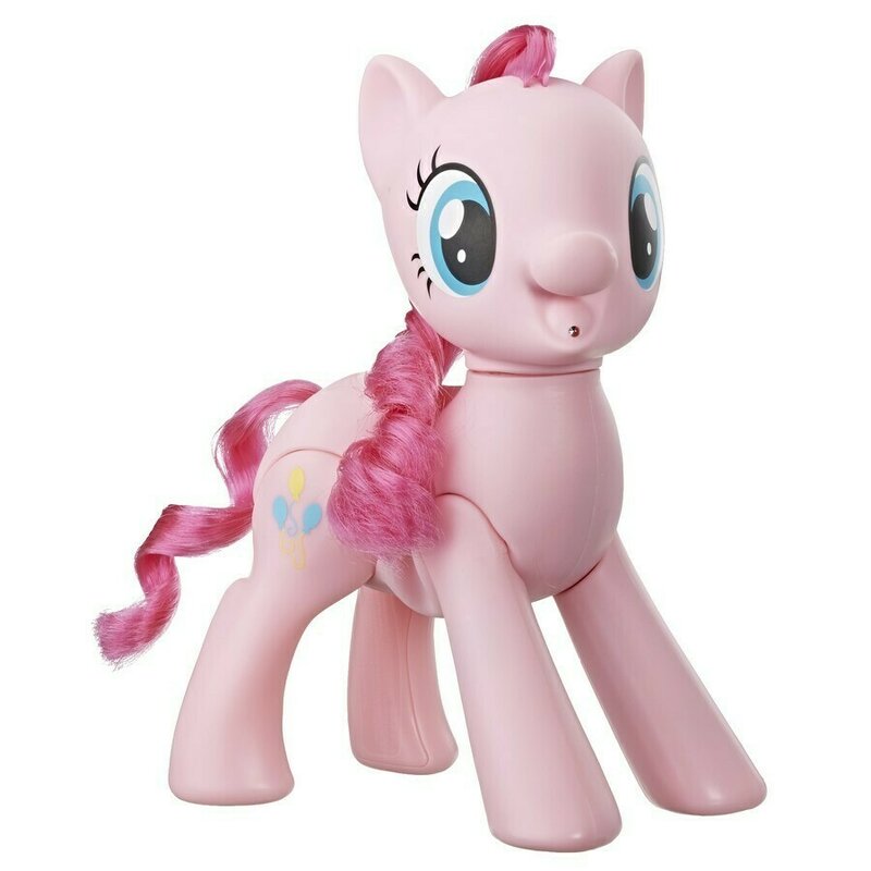 Hasbro - Figurina interactiva Razi impreuna cu Pinkie pie , My Little Pony, Multicolor