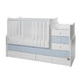 Mobilier, Maxi Plus, 70x160 cm, transformabil, White Baby Blue - 4