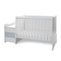 Mobilier, Maxi Plus, 70x160 cm, transformabil, White Baby Blue - 7