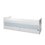 Mobilier, Maxi Plus, 70x160 cm, transformabil, White Baby Blue - 8