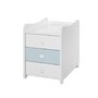 Mobilier, Maxi Plus, 70x160 cm, transformabil, White Baby Blue - 12