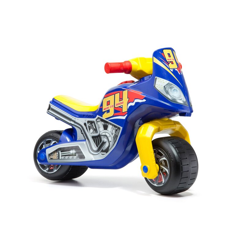 Molto - motocicleta fara pedale de curse, albastru