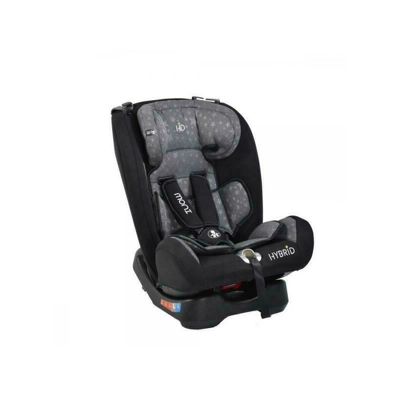 Moni - scaun auto hybrid , stars, spatar reglabil, protectie laterala, 0-36 kg, gri