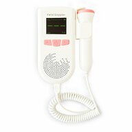 Redline - Monitor Fetal Doppler  AD51A, pentru monitorizarea functiilor vitale, alb/roz