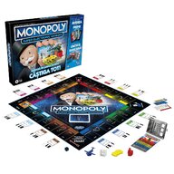 Hasbro - Monopoly Cuper electronic banking , Castiga tot, Multicolor