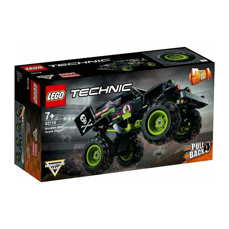 Lego - set de constructie monster jam grave digger ® technic, pcs 212