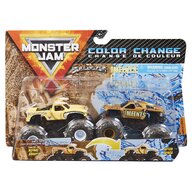 Spin master - MONSTER JAM SET 2 MASINUTE BULLDOZER SI THE MEENTS COLOR CHANGE