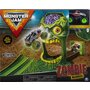 Spin Master - Set de joaca Doboara-l pe Zombie , Monster Jam , Cascadorii, Multicolor - 2
