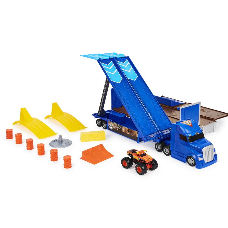 Spin master - Set de joaca Camionul convertibil in arena , Monster Jam, Multicolor