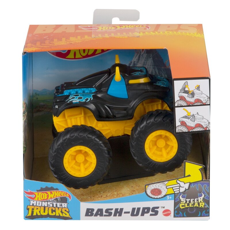 Mattel - masinuta zbang steer clear , monster truck, scara 1:43