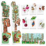 Headu - Set cartonase Sa invatam natura Montessori