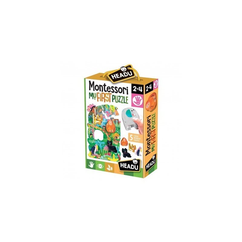 Headu - montessori primul meu puzzle jungla