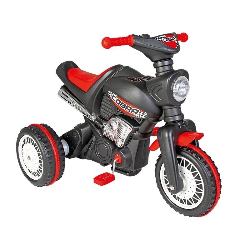 Pilsan - motocicleta cu pedale cobra 6v cu lant